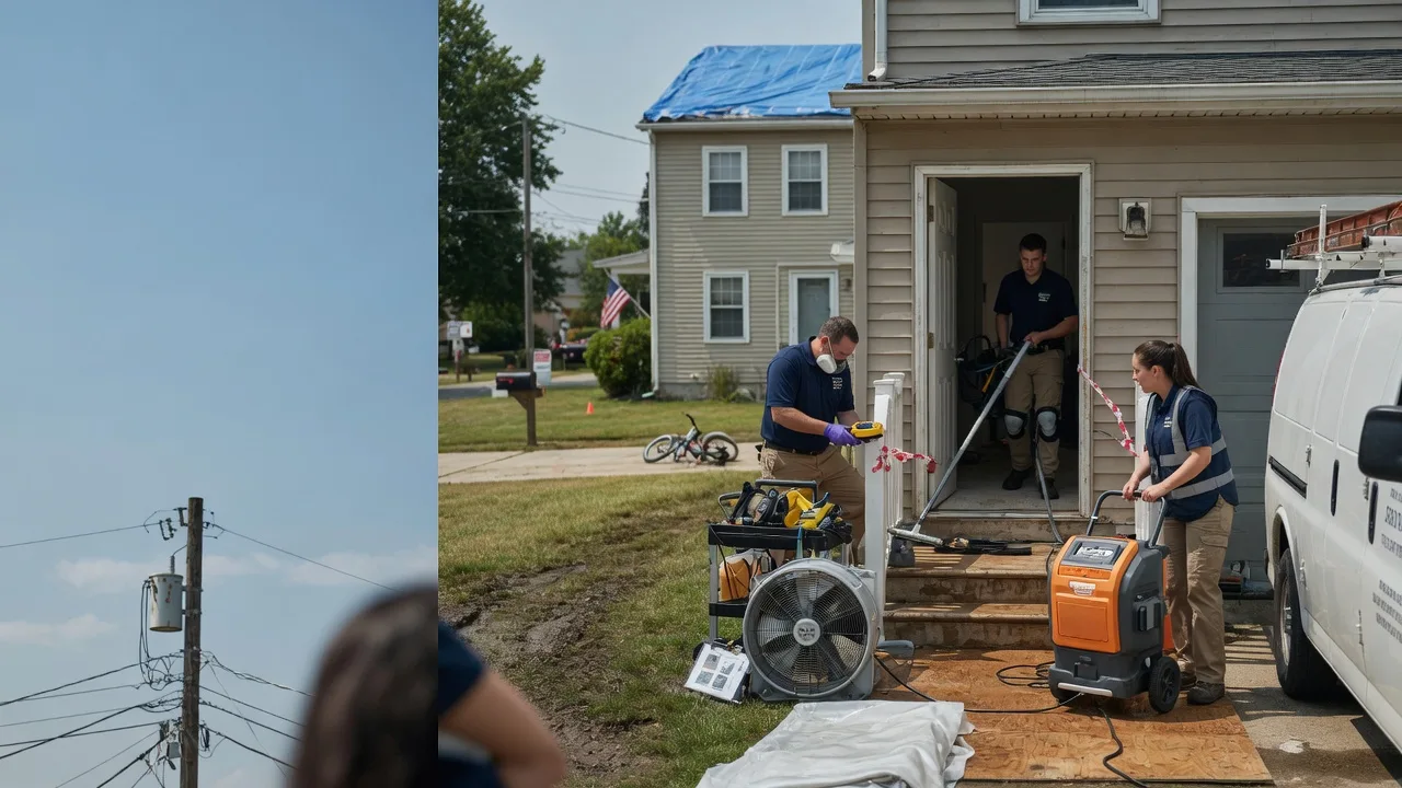 Water Damage Repair in Staley, NC near me